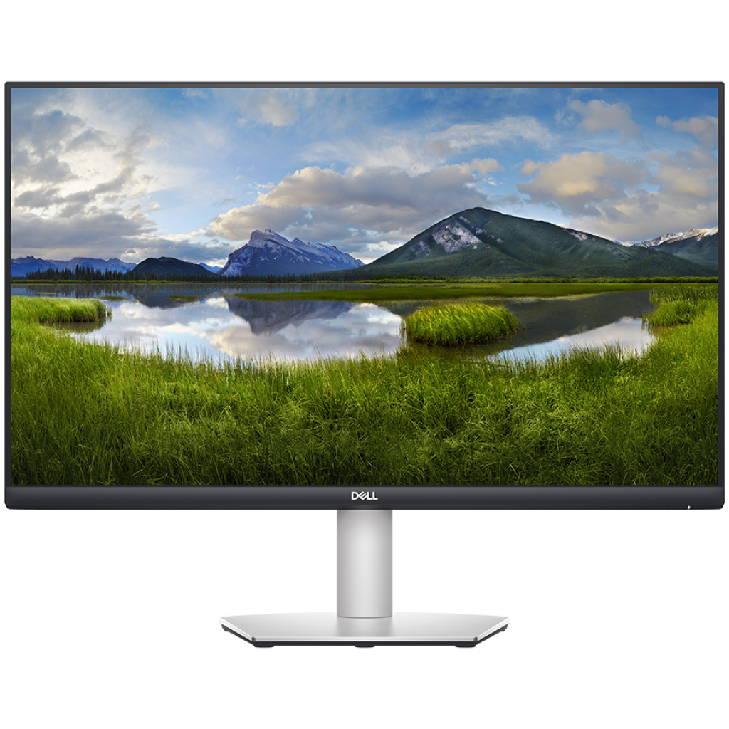Монитор Dell Monitor LED S2722DC, 27", QHD 2560x1440, 16:9 75Hz, IPS Antiglare, Flickerна ниска цена с бърза доставка - BestPC.BG