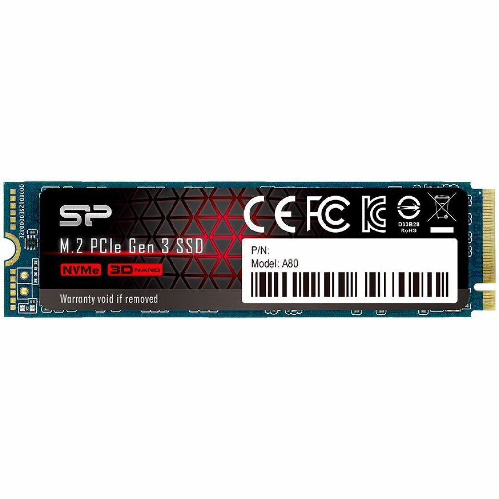 SSD Silicon Power Ace - A60 2TB SSD PCIe Gen 3x4 PCIe Gen3 x 4 & NVMe 1.3, SLC Cache, HMB - Max 2200-1600 MB-sна ниска цена с бърза доставка - BestPC.BG