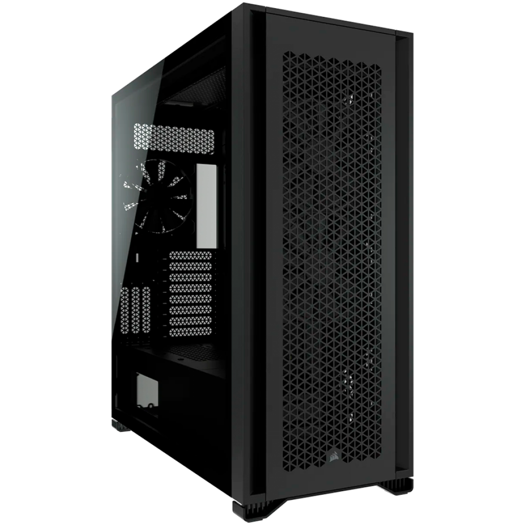 Кутия Corsair 7000D AIRFLOW Tempered Glass Full Tower, Blackна ниска цена с бърза доставка - BestPC.BG