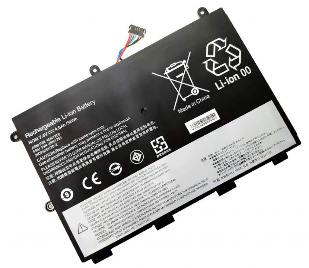 Батерия за Lenovo ThinkPad Yoga 11e 45N1749 45N1751на ниска цена с бърза доставка - BestPC.BG