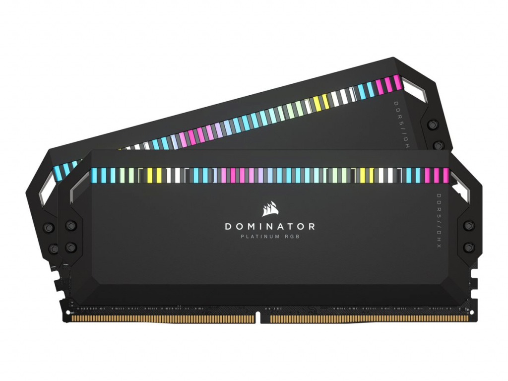 Памет CORSAIR DOMINATOR PLATINUM RGB DDR5 32GB 2x16GB 5600MHz CL36на ниска цена с бърза доставка - BestPC.BG
