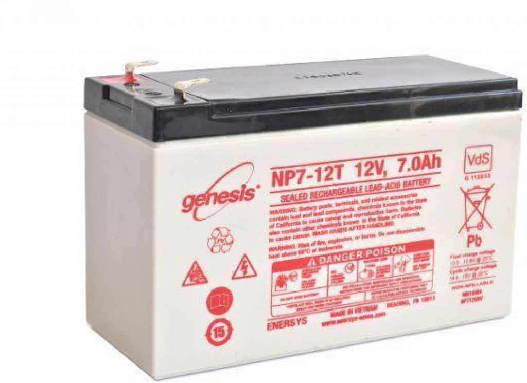 Aкумулаторна батерия Enersys NP7-12 12V 7Ahна ниска цена с бърза доставка - BestPC.BG