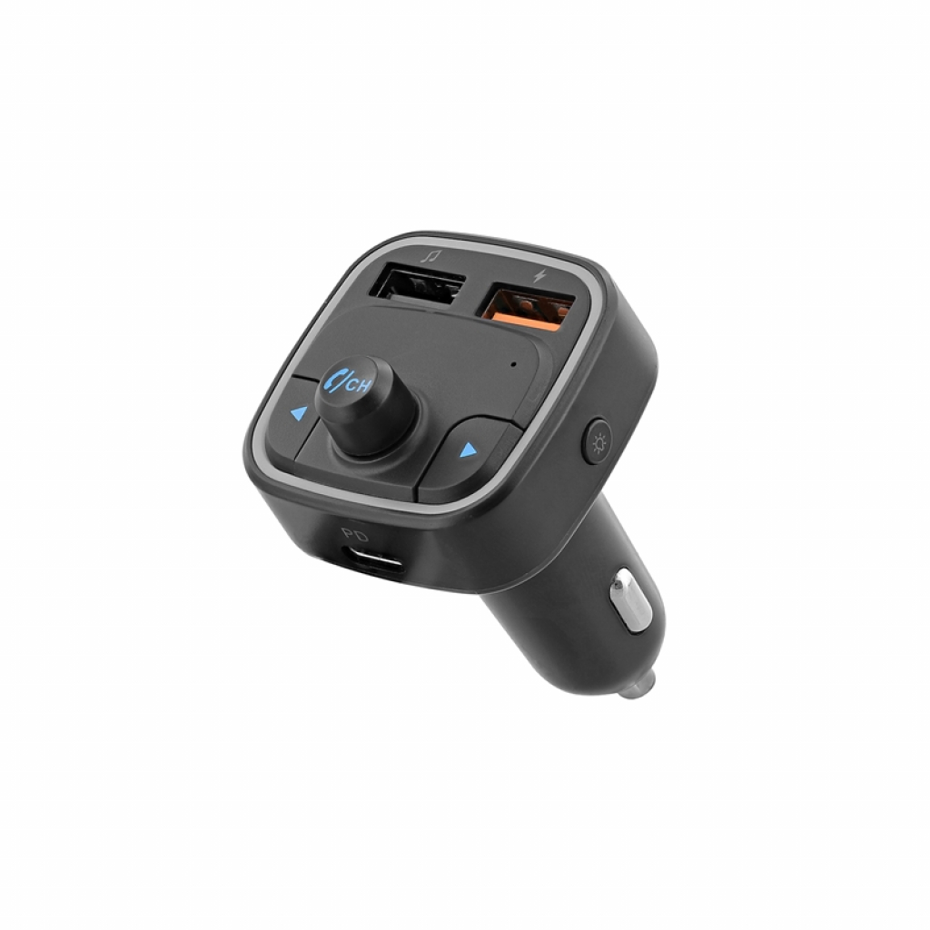 Мултимедиен продукт TNB Трансмитер за кола, 3.5 mm жак, с Hands Free, сивна ниска цена с бърза доставка - BestPC.BG