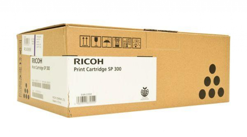 Тонер касета Ricoh SP300-SP300DN, 1500 копия, Черенна ниска цена с бърза доставка - BestPC.BG