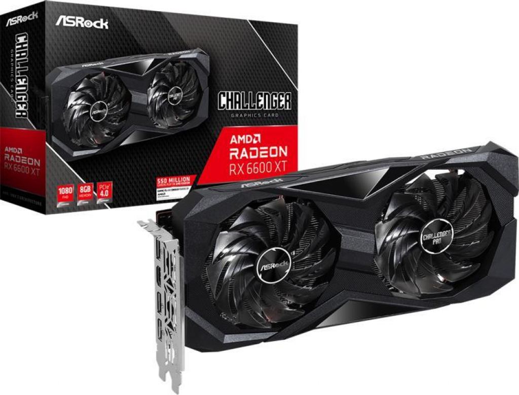Видеокарта Asrock AMD Radeon RX6600XT Challenger D 8GB OC, GDDR6 128 bit, 1xHDMI, 3xDP 1.4на ниска цена с бърза доставка - BestPC.BG