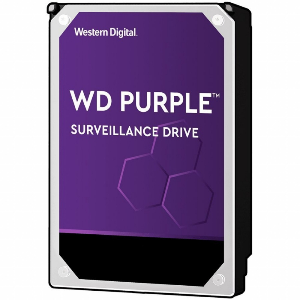 HDD за DVR-видеонаблюдение WD 2TB SATAIII 3.5" Purple for surveillance 256MB WD22PURZна ниска цена с бърза доставка