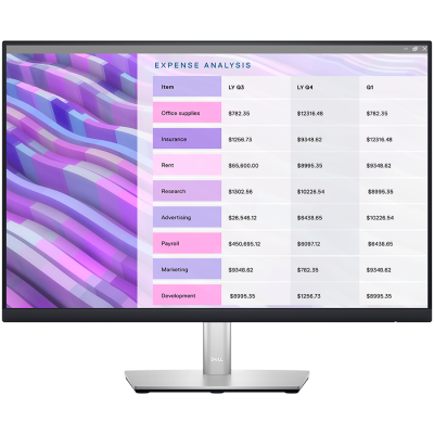 Монитор Dell Monitor LED Professional P2423, 24", WUXGA 1920x1200, 16:10 60Hz,IPSна ниска цена с бърза доставка