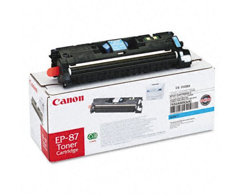 Тонер за лазерен принтер Canon EP-87, оригинал, за Canon LBP-2410 series, 4000 копия, цианна ниска цена с бърза доставка - BestPC.BG