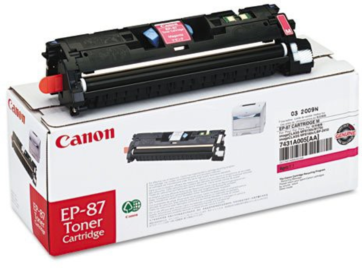Тонер за лазерен принтер Canon EP-87, за Canon LBP-2410 series, 4000 копия, магентана ниска цена с бърза доставка - BestPC.BG