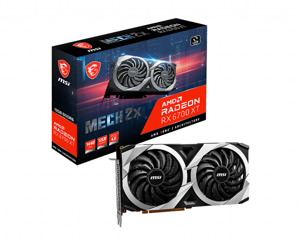 Видеокарта MSI Radeon RX 6700XT 12GB Mech 2Xна ниска цена с бърза доставка - BestPC.BG
