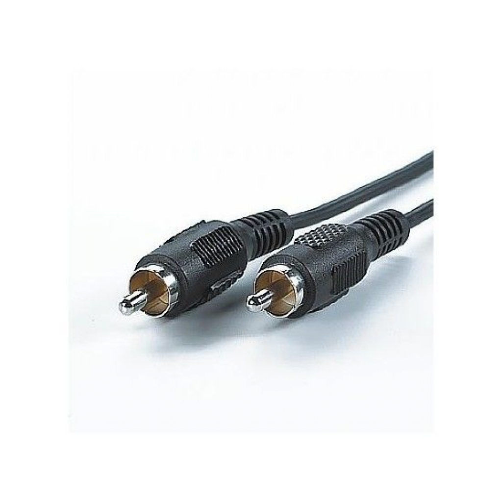 Кабел/адаптер RCA кабел за връзка RCA M-M ROLINE tin-plated 11.99.4332 2.5 метрана ниска цена с бърза доставка