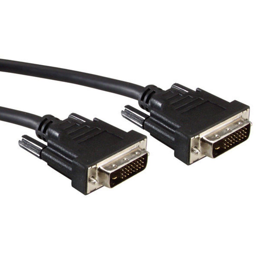 Кабел/адаптер VALUE DVI кабел DVI M - M ROLINE dual link 11.99.5595 10 метрана ниска цена с бърза доставка