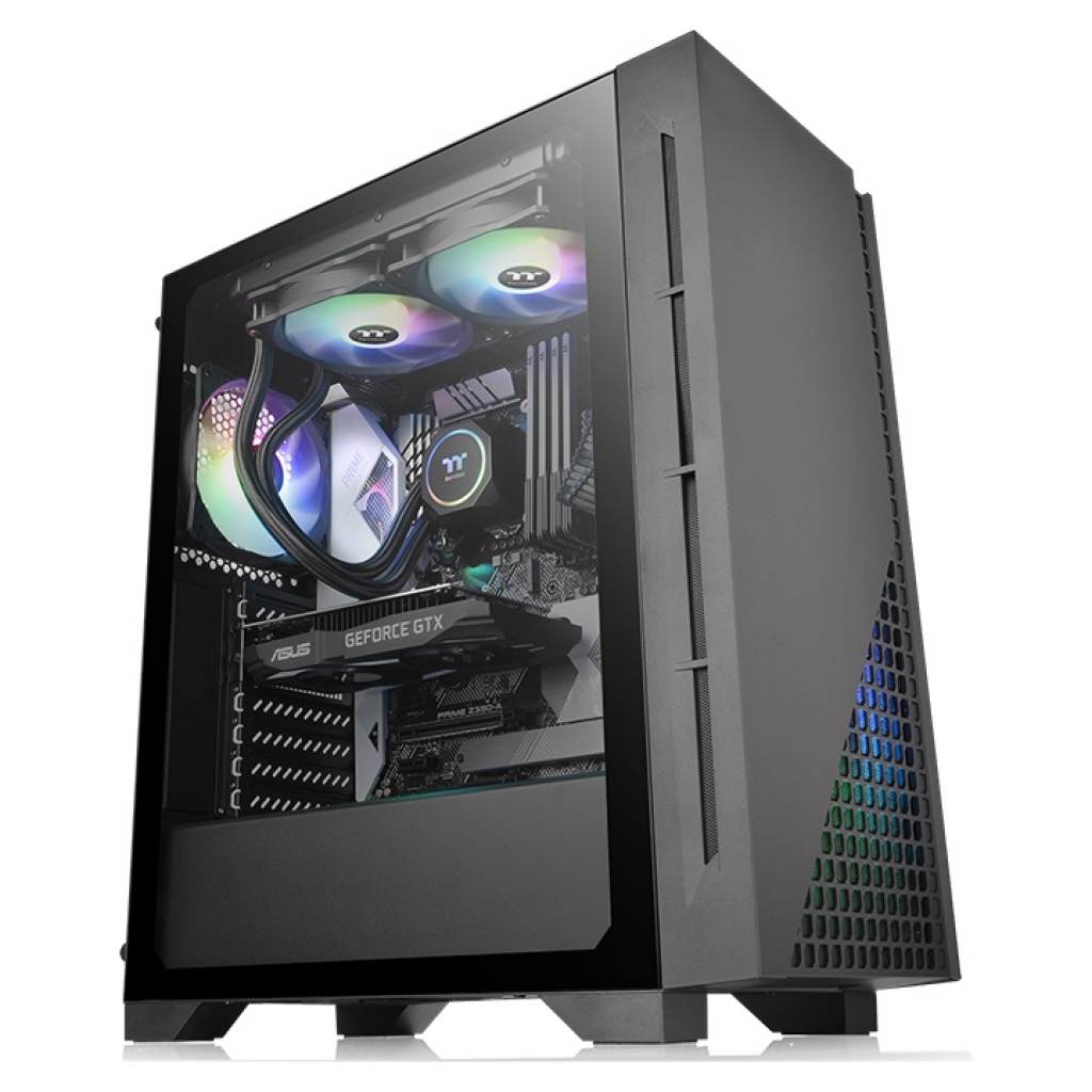 Thermaltake H330 кутия с прозрачен страничен панелна ниска цена с бърза доставка - BestPC.BG