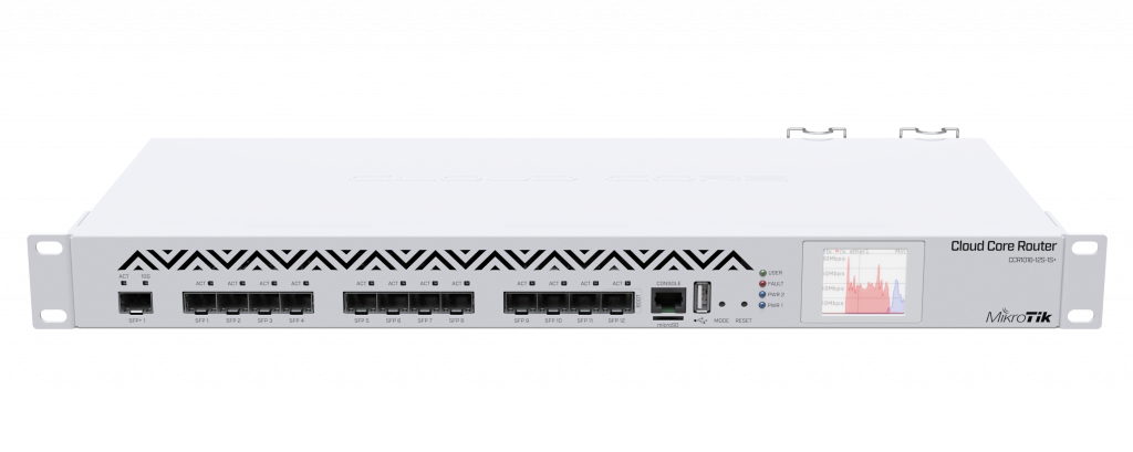 Рутер/Маршрутизатор Маршрутизатор Mikrotik Cloud Core Router CCR1016-12S-1S+на ниска цена с бърза доставка