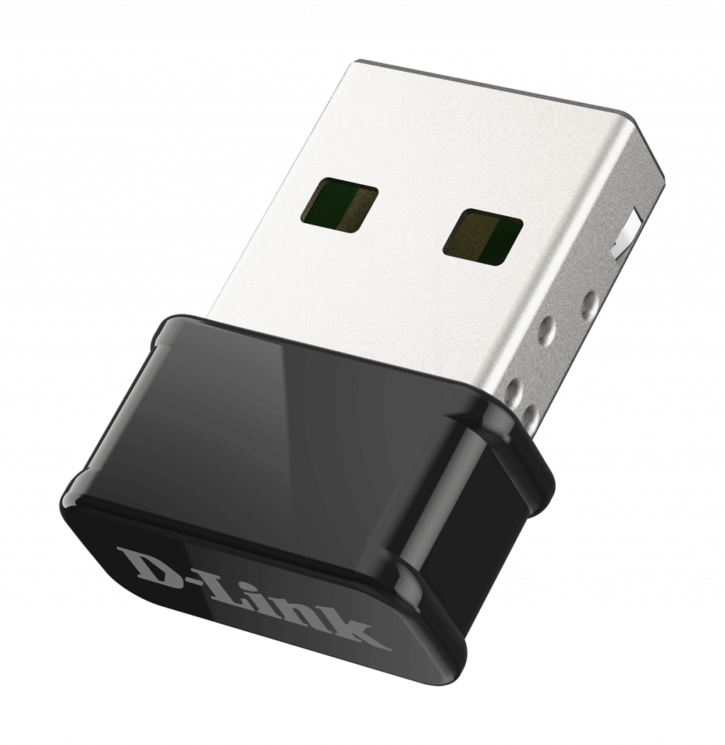 Мрежова карта/адаптер USB Wi-Fi нано адаптер D-Link DWA‑181 MU‑MIMO AC1300на ниска цена с бърза доставка
