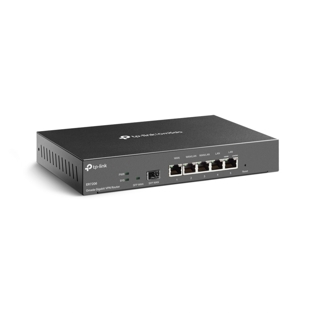 Рутер/Маршрутизатор Omada гигабитен VPN рутер TP-Link ER7206на ниска цена с бърза доставка - BestPC.BG