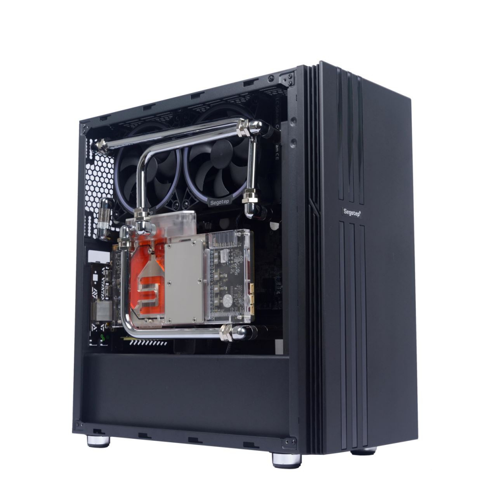 Кутия Segotep Fenix NF FENIX-BK-NF прозрачен панелна ниска цена с бърза доставка - BestPC.BG