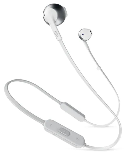 Слушалки JBL T205BT SIL In-ear headphones JBLT205BTSILна ниска цена с бърза доставка