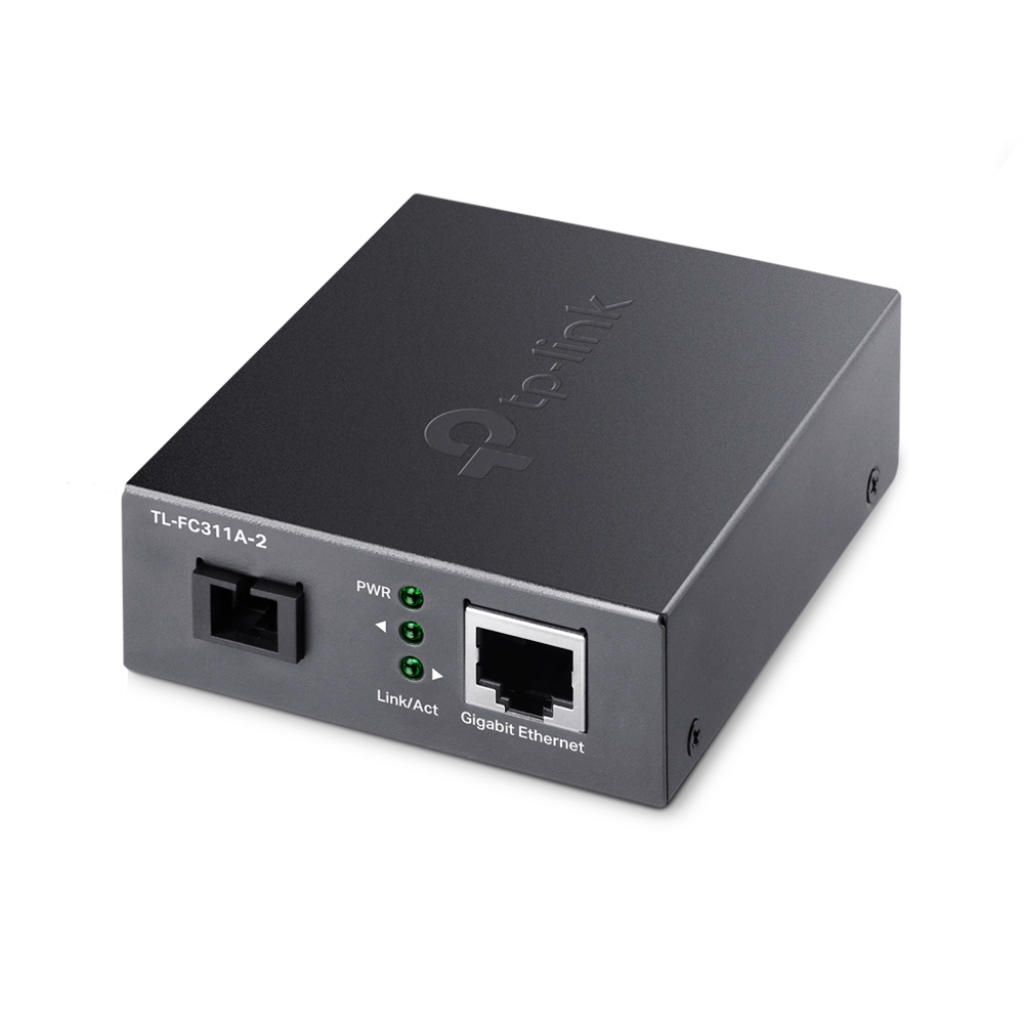 Gigabit WDM медиен конвертор TP-Link TL-FC311A-2на ниска цена с бърза доставка - BestPC.BG