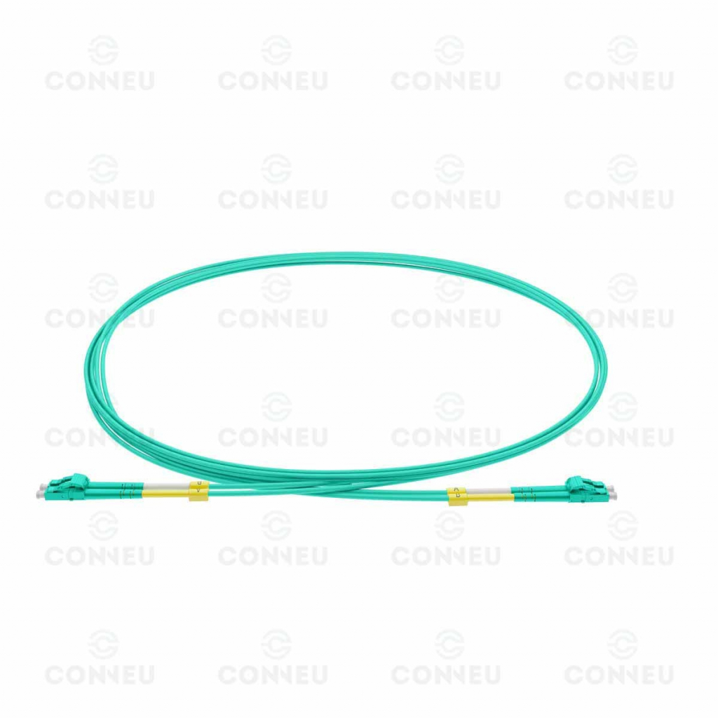 Оптична пач корда Оптичен пач кабел, LC-LC мулти мод OM3 дуплекс, 2мм, 2м.на ниска цена с бърза доставка