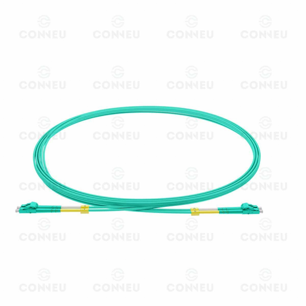 Оптична пач корда Оптичен пач кабел, LC-LC мулти мод OM3 дуплекс, 2мм, 5m.на ниска цена с бърза доставка - BestPC.BG