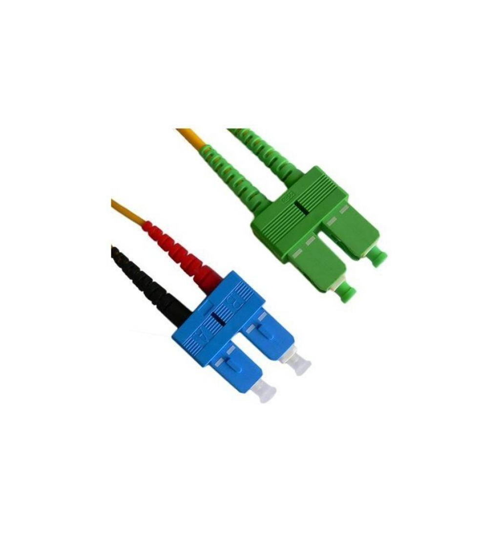 Оптична пач корда Оптични пач корди SC-APC-SC-UPC сингъл мод, дуплекс, 2 мм кабел, 3м.на ниска цена с бърза доставка