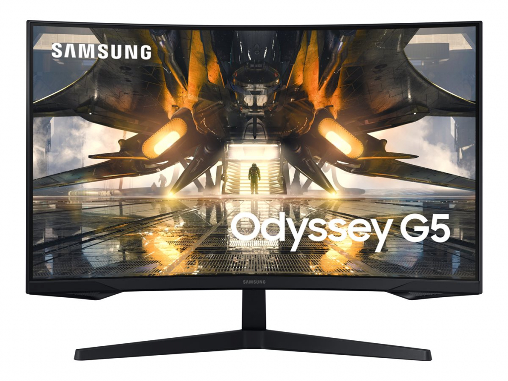 Монитор SAMSUNG Odyssey LS32AG550EUXEN G5A 32inch QHD VA 16:9 1ms 165Hzна ниска цена с бърза доставка - BestPC.BG