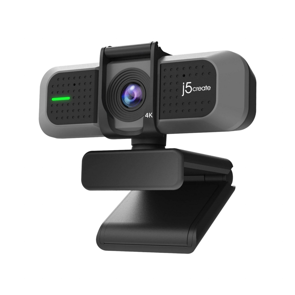 Уеб камера Уеб камера j5create JVU430, 4K Ultra HD, Два микрофона, 360&deg; Rotation, Черенна ниска цена с бърза доставка