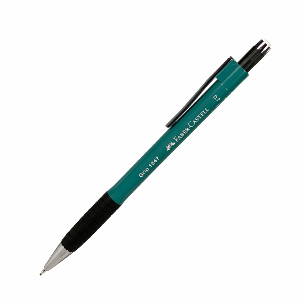 Faber-Castell Автоматичен молив Grip 1347, 0.7 mm, изумруденозеленна ниска цена с бърза доставка - BestPC.BG