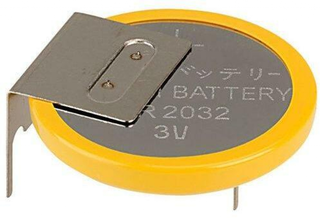 Батерия Бутонна батерия литиева EVE BATTERY CR 2032, 3V, с накрайници, industrialна ниска цена с бърза доставка