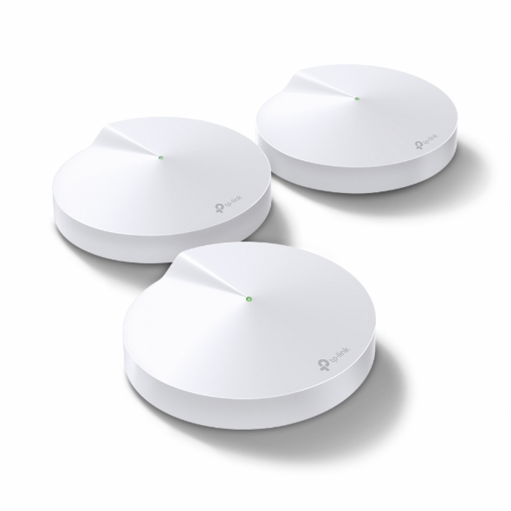 Безжични WiFi Mesh системa TP-LINK Deco M5(3-pack), AC1300, 2xGbE, MU-MIMOна ниска цена с бърза доставка - BestPC.BG