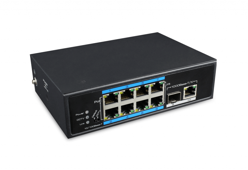 Комутатор/Суич UTEPO UTP7108E-POEна ниска цена с бърза доставка - BestPC.BG