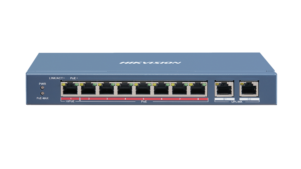 Комутатор/Суич HIKVISION DS-3E0310HP-Eна ниска цена с бърза доставка - BestPC.BG
