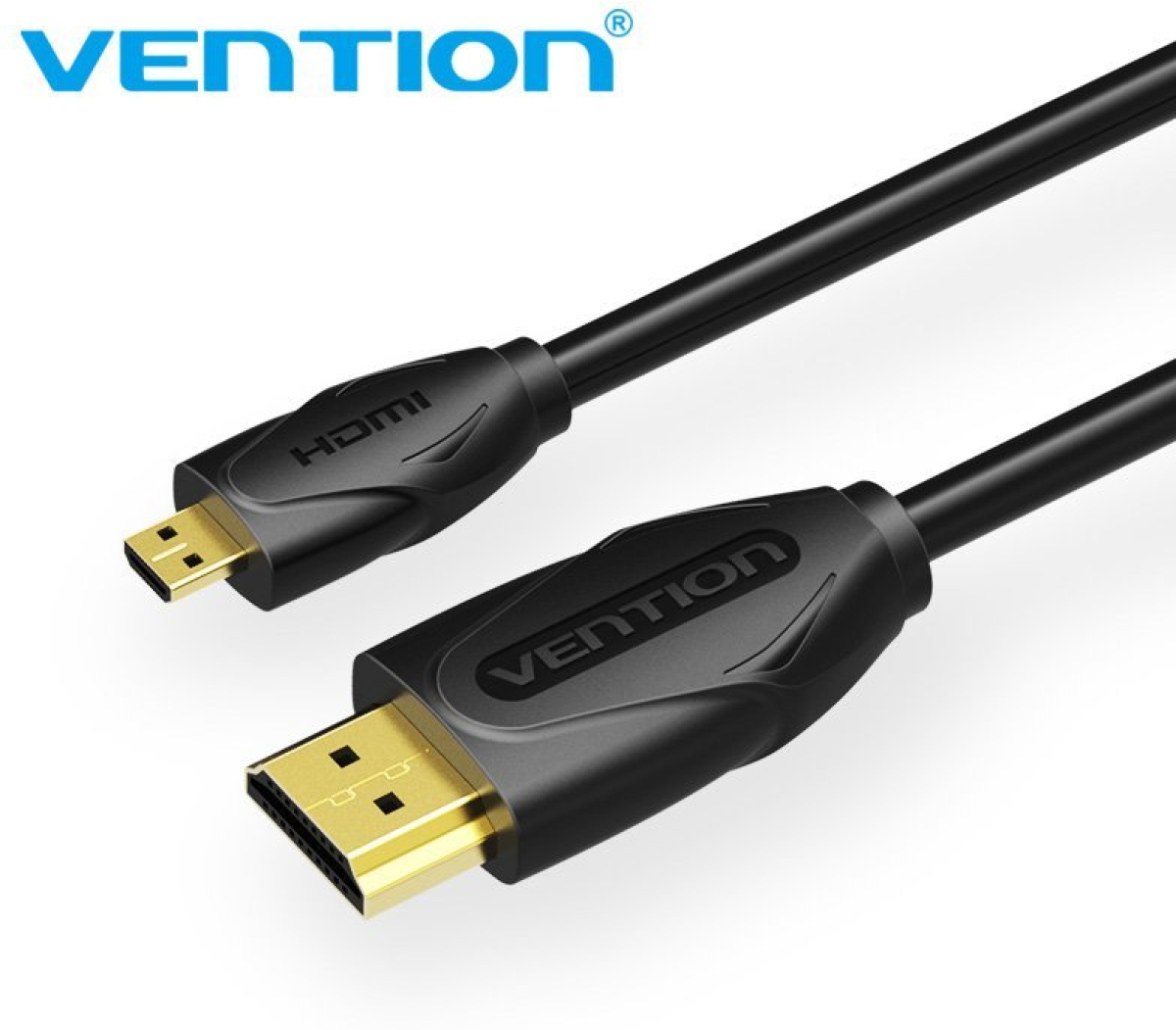 Vention Кабел Micro HDMI2.0 Cable 1.5M Black - VAA-D03-B150на ниска цена с бърза доставка - BestPC.BG