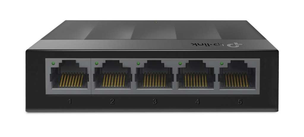 Комутатор/Суич Switch TP-LINK LS1005, 5-порта 10-100Mbps, неуправляем, настоленна ниска цена с бърза доставка - BestPC.BG