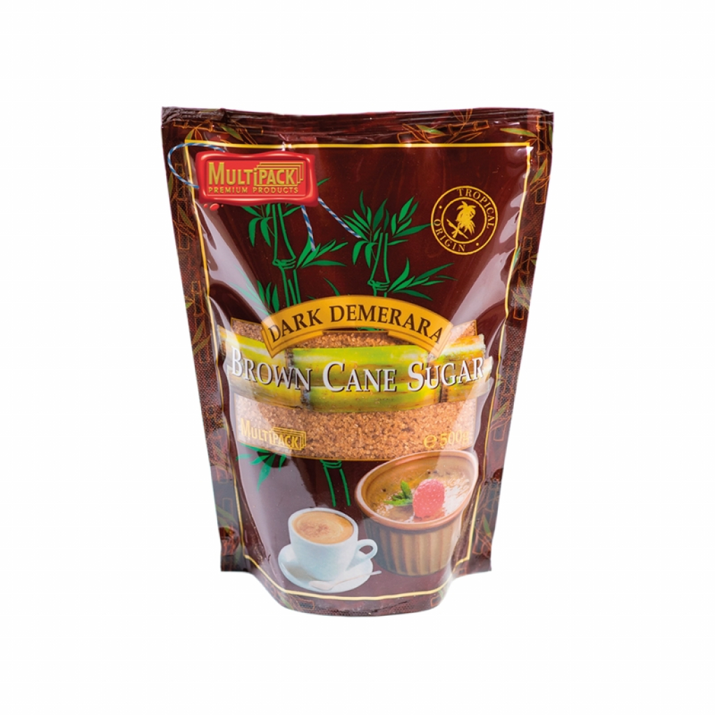 Продукт Multipack Захар Demerara Dark, кафява, 500 gна ниска цена с бърза доставка - BestPC.BG