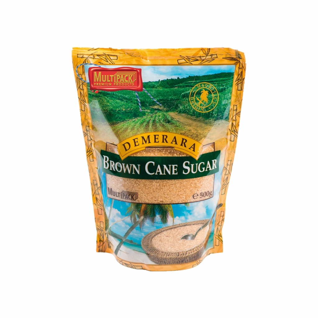 Продукт Multipack Захар Demerara, кафява, 500 gна ниска цена с бърза доставка - BestPC.BG