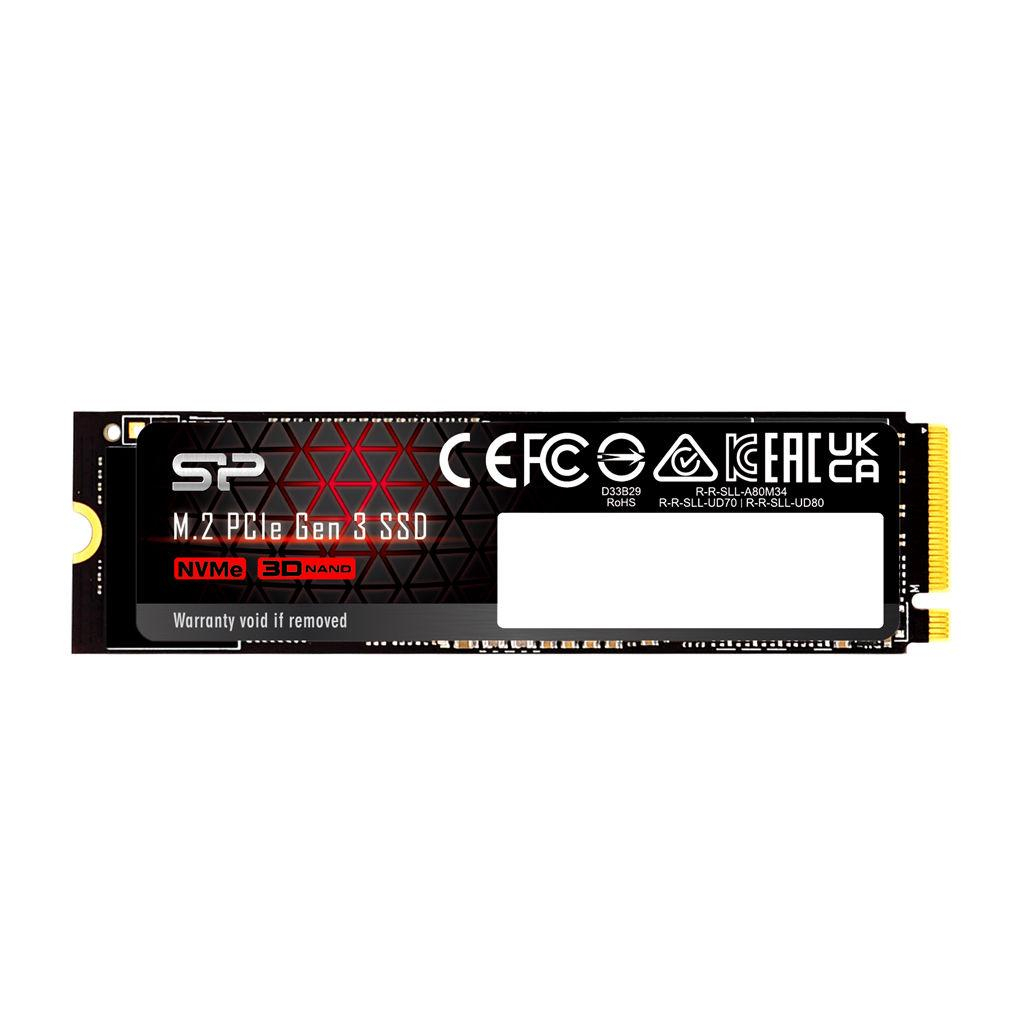 SSD SSD Silicon Power UD80 M.2-2280 PCIe Gen 3x4 NVMe 250GBна ниска цена с бърза доставка - BestPC.BG