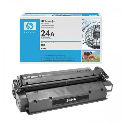 Тонер за лазерен принтер HP 24A, оригинален, за HP LaserJet 1150, 2500 копия, черенна ниска цена с бърза доставка - BestPC.BG