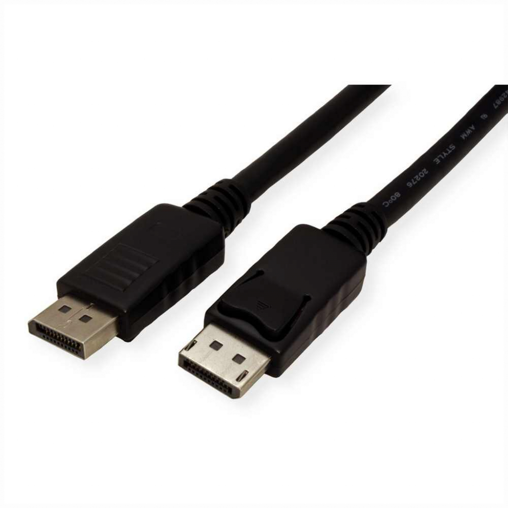 VALUE 11.99.5629 :: VALUE DisplayPort кабел, M-M, черен, 1.5 мна ниска цена с бърза доставка - BestPC.BG