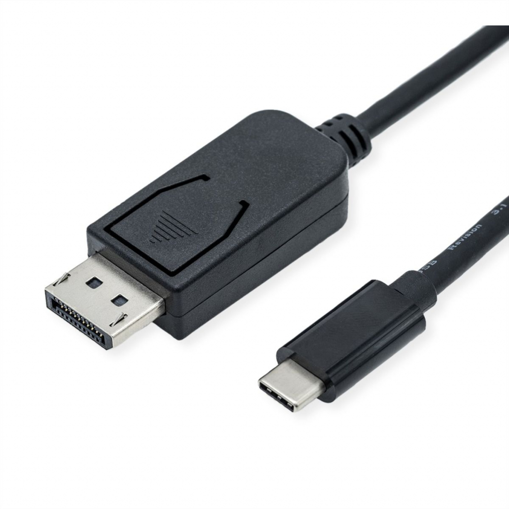 ROLINE 11.04.5835 :: Type C - DisplayPort кабел, v1.4, M-M, 1.0 мна ниска цена с бърза доставка - BestPC.BG