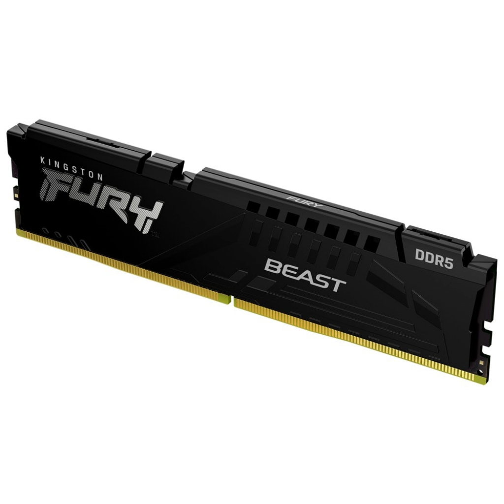 Памет Kingston DRAM 32GB 5200MHz DDR5 CL40 DIMM FURY Beast Blackна ниска цена с бърза доставка - BestPC.BG