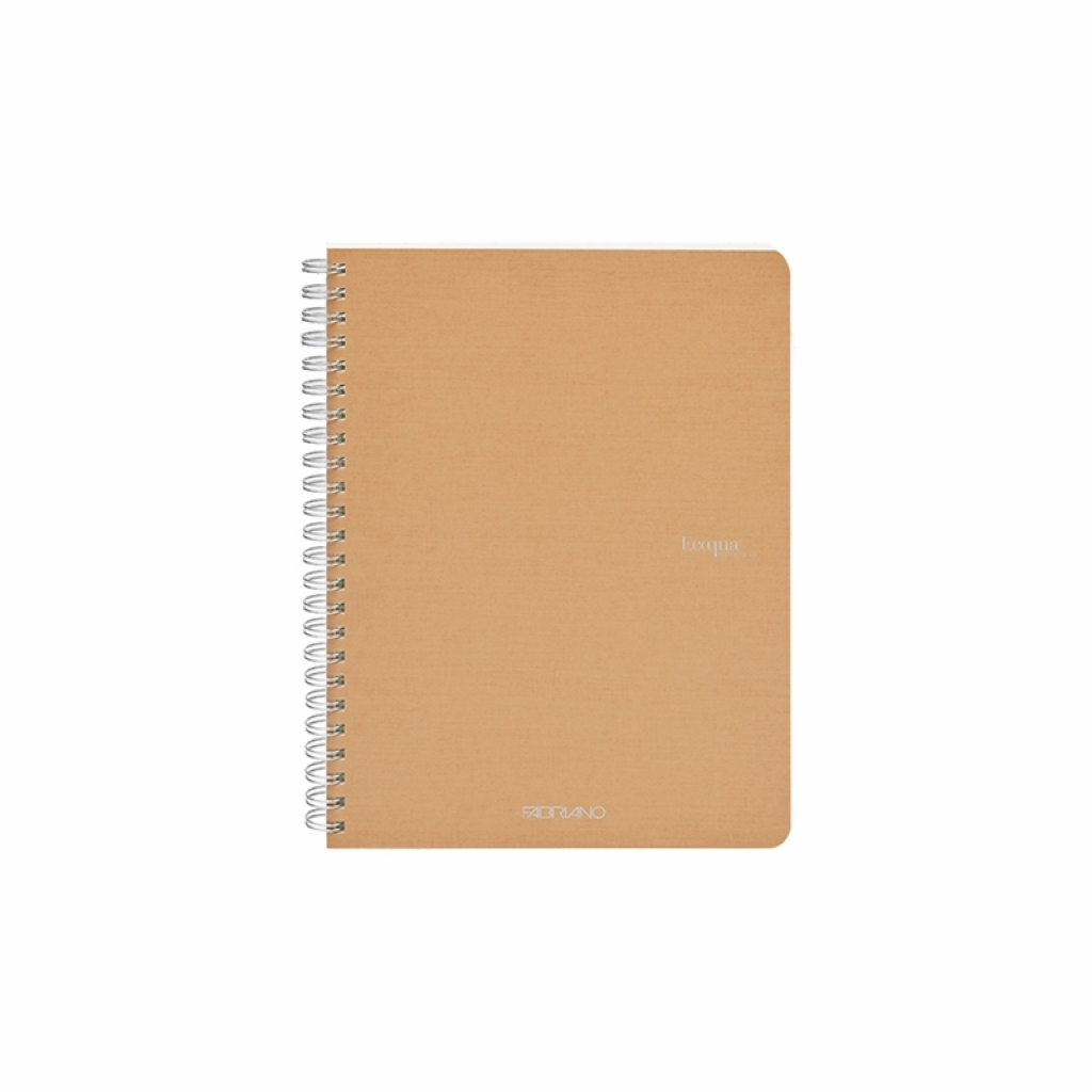 Fabriano Тетрадка Ecoqua, A4, картонена корица, със спирала, 70 листана ниска цена с бърза доставка - BestPC.BG