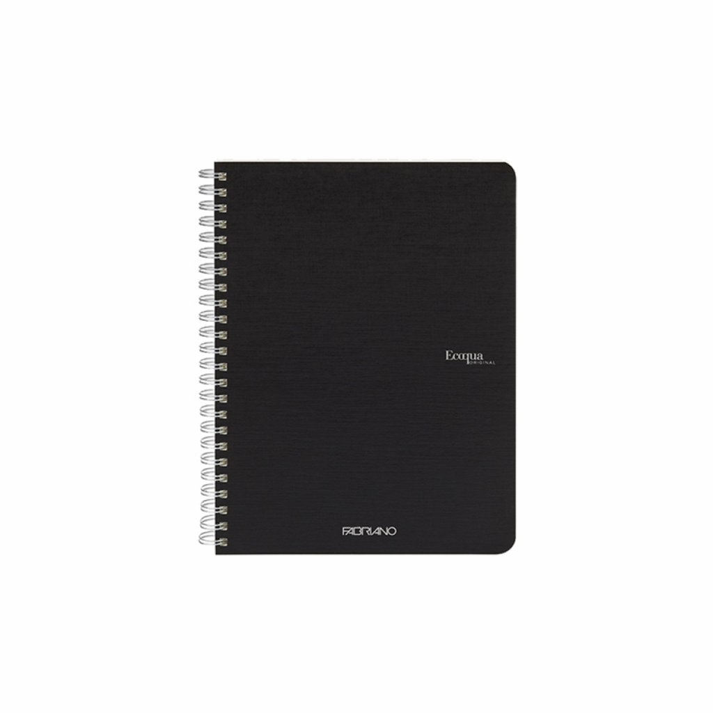 Fabriano Тетрадка Ecoqua, A4, картонена корица, със спирала, 70 листа, чернана ниска цена с бърза доставка - BestPC.BG