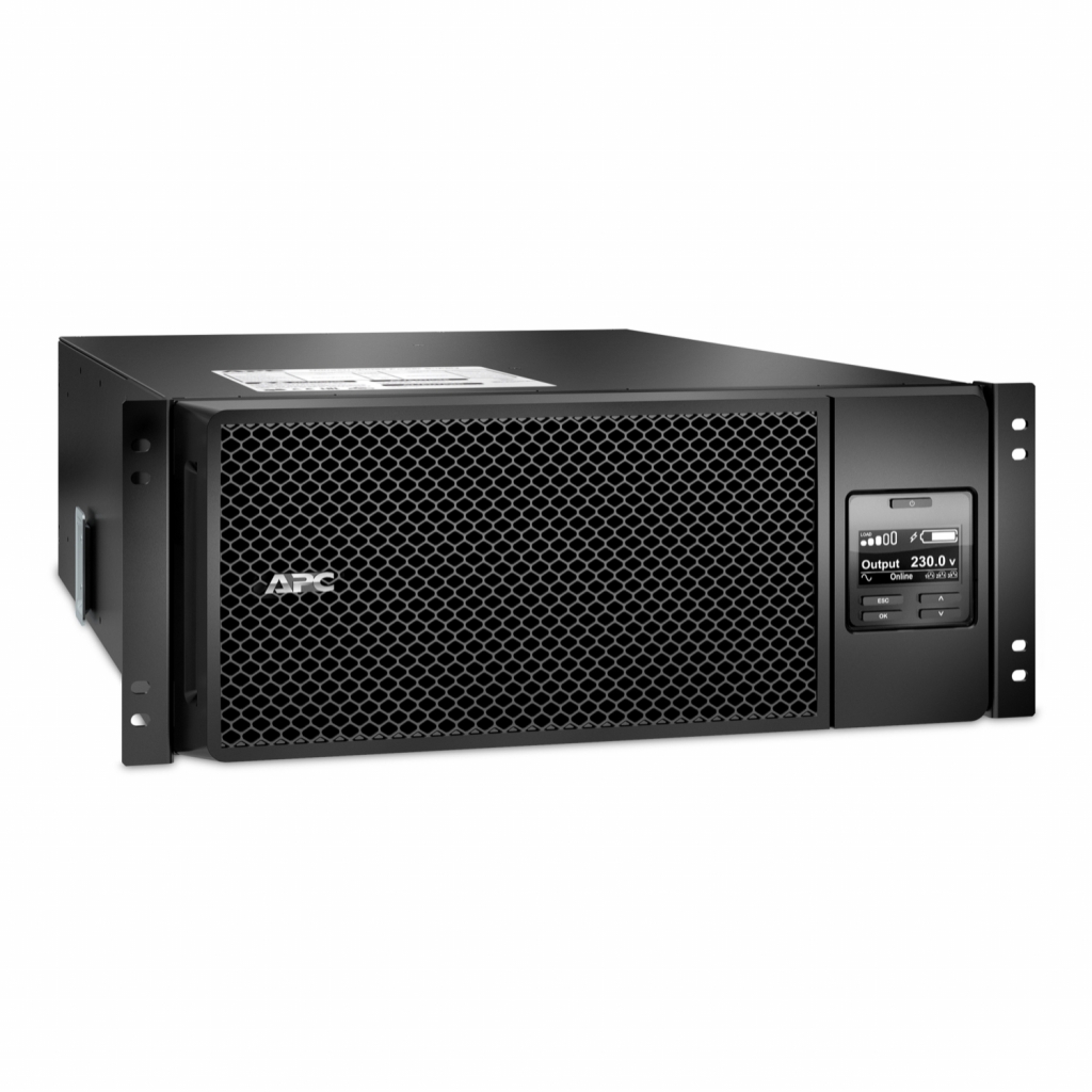 APC Smart-UPS SRT 6000VA RM UPS rack-mountable AC 230V 6000Watt 6000VA Ethernet 10-100 USB output connectors 13 4U Blackна ниска цена с бърза доставка - BestPC.BG