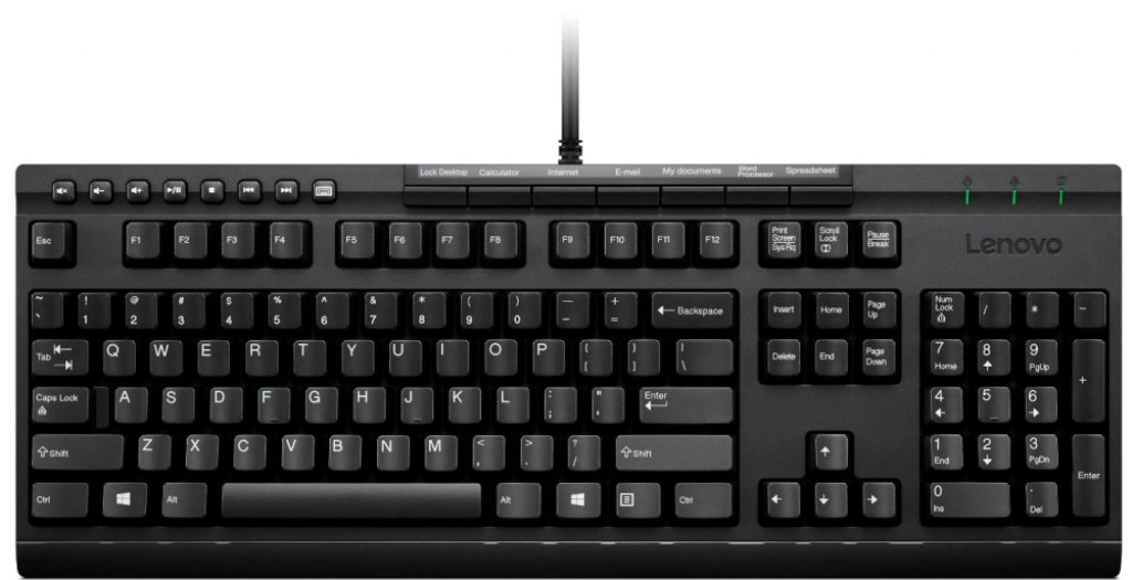 Клавиатура Lenovo Enhanced Performance USB Keyboard Gen II-Bulgarianна ниска цена с бърза доставка - BestPC.BG