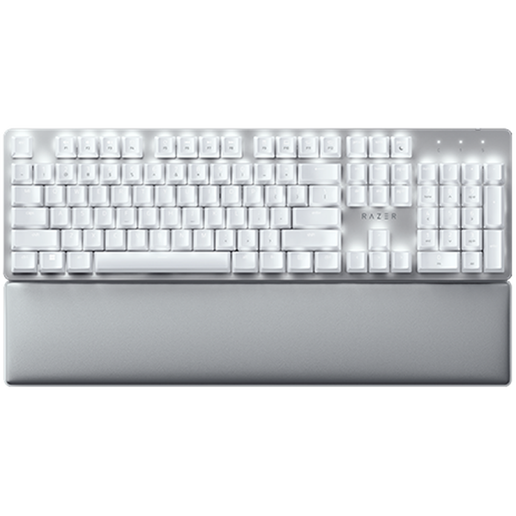 Клавиатура Razer Pro Type Ultra - US Layout, Wireless Mechanical Keyboard for Productivity, Бяла/Сивана ниска цена с бърза доставка - BestPC.BG