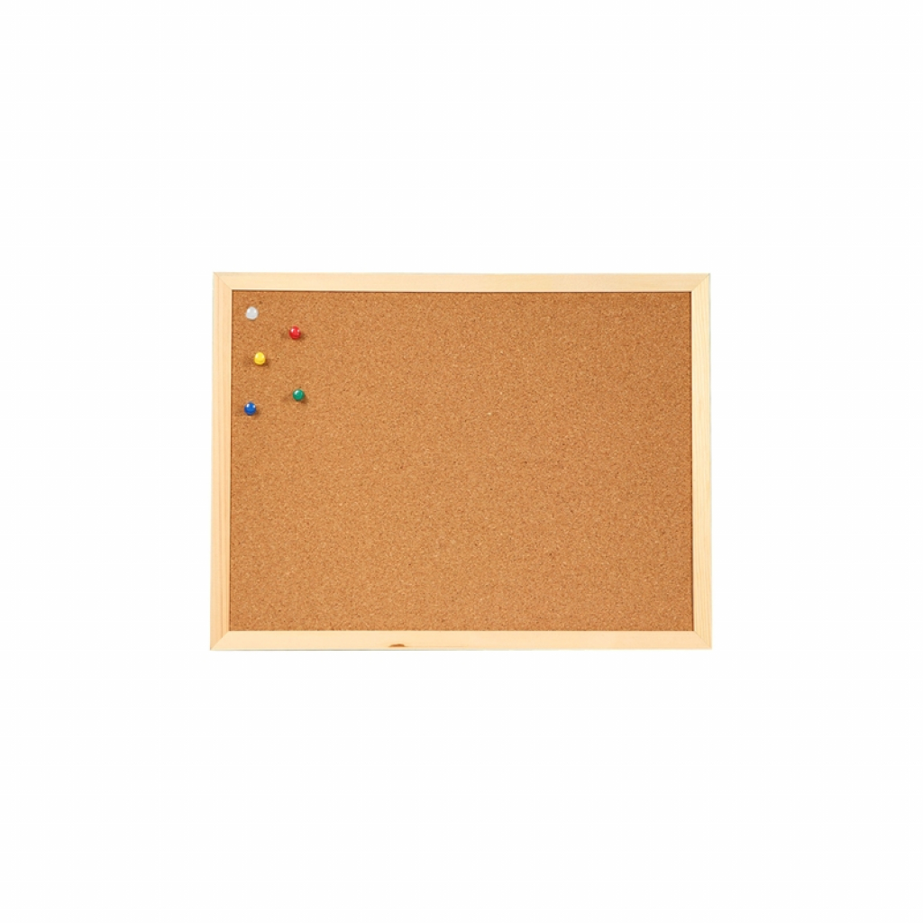 Top Office Коркова дъска, с дървена рамка, 40 x 60 cmна ниска цена с бърза доставка - BestPC.BG