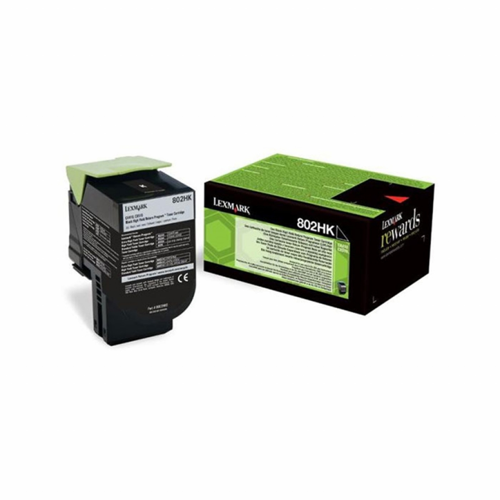Lexmark Тонер CX310-410-510, 80C2HK0, 4000 страници-5%, Blackна ниска цена с бърза доставка - BestPC.BG