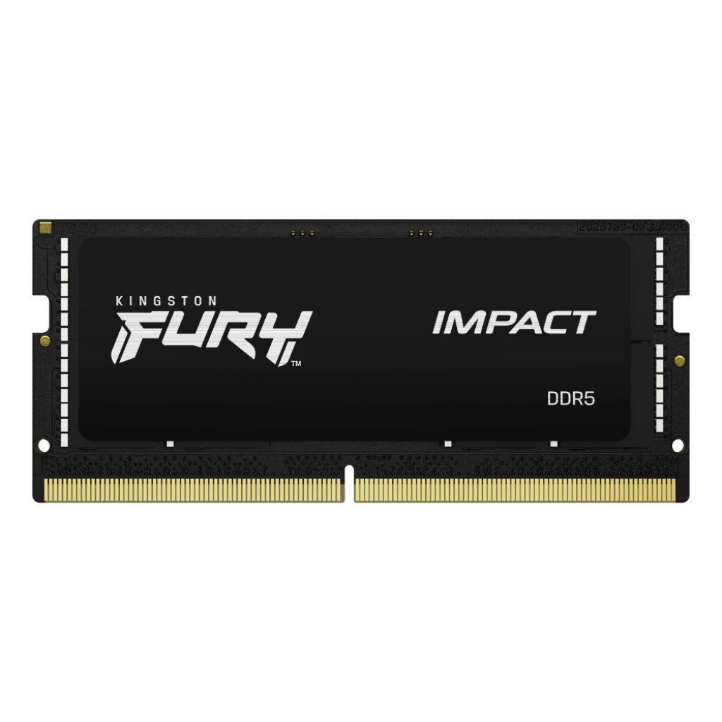 Памет Kingston FURY IMPACT, 32GB, SODIMM, DDR5, PC4-38400, 4800MHz, CL40на ниска цена с бърза доставка - BestPC.BG